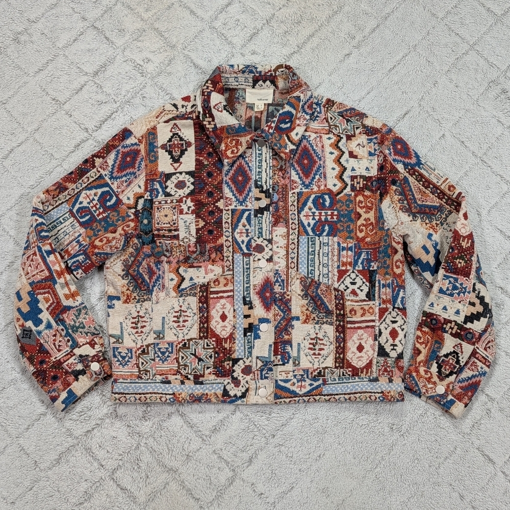 Multicolor Patchwork Jacket - image 1